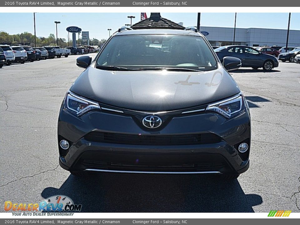 2016 Toyota RAV4 Limited Magnetic Gray Metallic / Cinnamon Photo #4