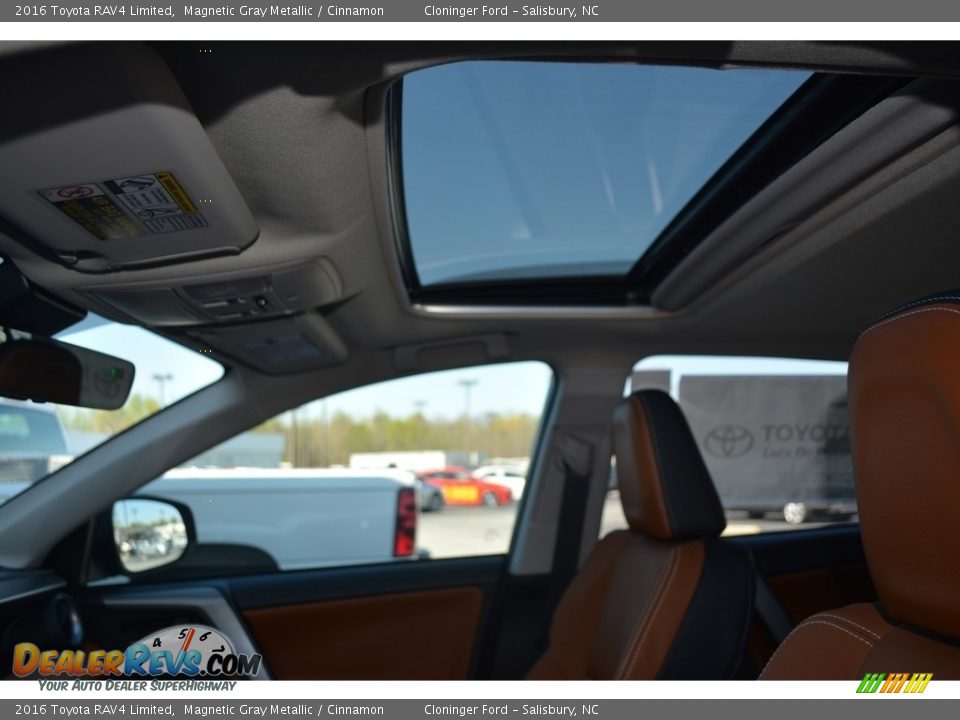 2016 Toyota RAV4 Limited Magnetic Gray Metallic / Cinnamon Photo #6