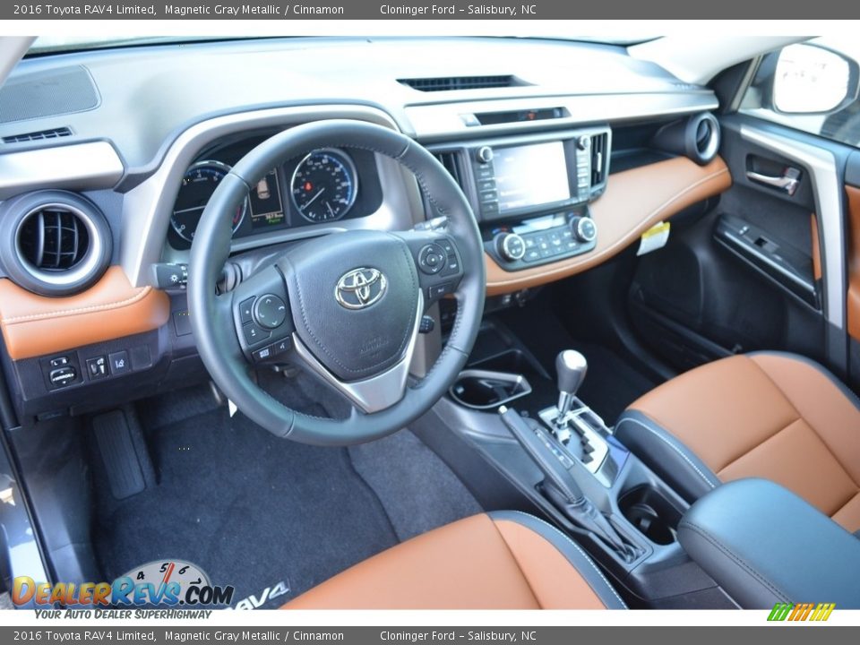 Cinnamon Interior - 2016 Toyota RAV4 Limited Photo #8