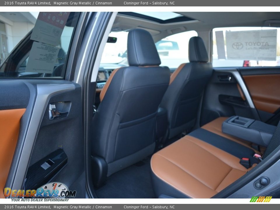 2016 Toyota RAV4 Limited Magnetic Gray Metallic / Cinnamon Photo #9