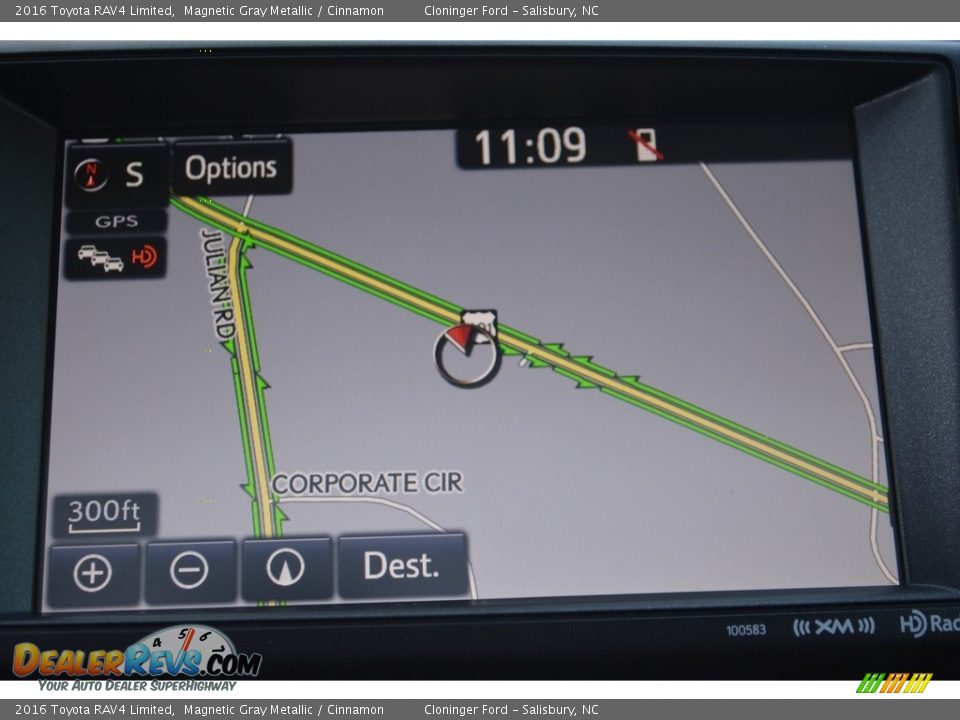 2016 Toyota RAV4 Limited Magnetic Gray Metallic / Cinnamon Photo #14