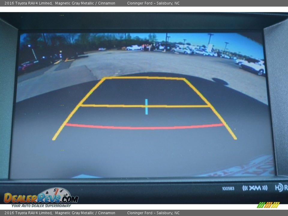 2016 Toyota RAV4 Limited Magnetic Gray Metallic / Cinnamon Photo #15