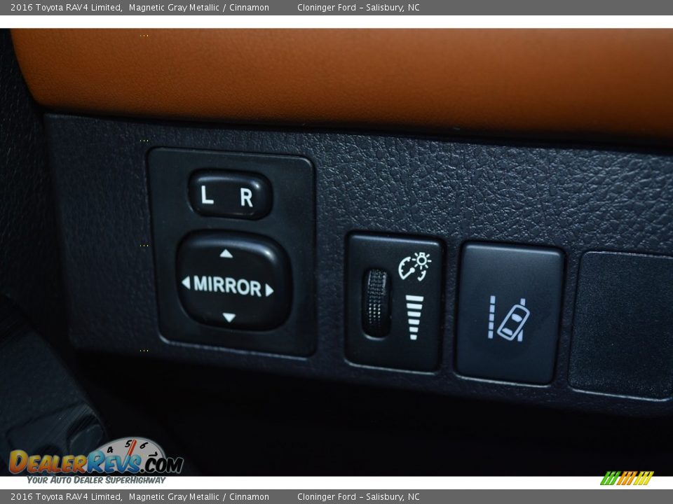 2016 Toyota RAV4 Limited Magnetic Gray Metallic / Cinnamon Photo #21