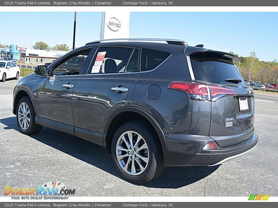 2016 Toyota RAV4 Limited Magnetic Gray Metallic / Cinnamon Photo #24