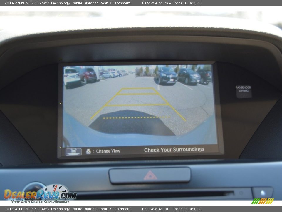 2014 Acura MDX SH-AWD Technology White Diamond Pearl / Parchment Photo #23