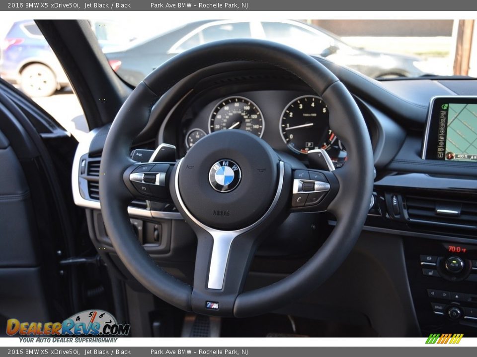 2016 BMW X5 xDrive50i Jet Black / Black Photo #19