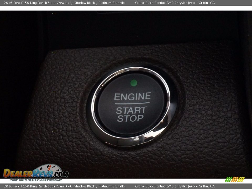 2016 Ford F150 King Ranch SuperCrew 4x4 Shadow Black / Platinum Brunello Photo #22
