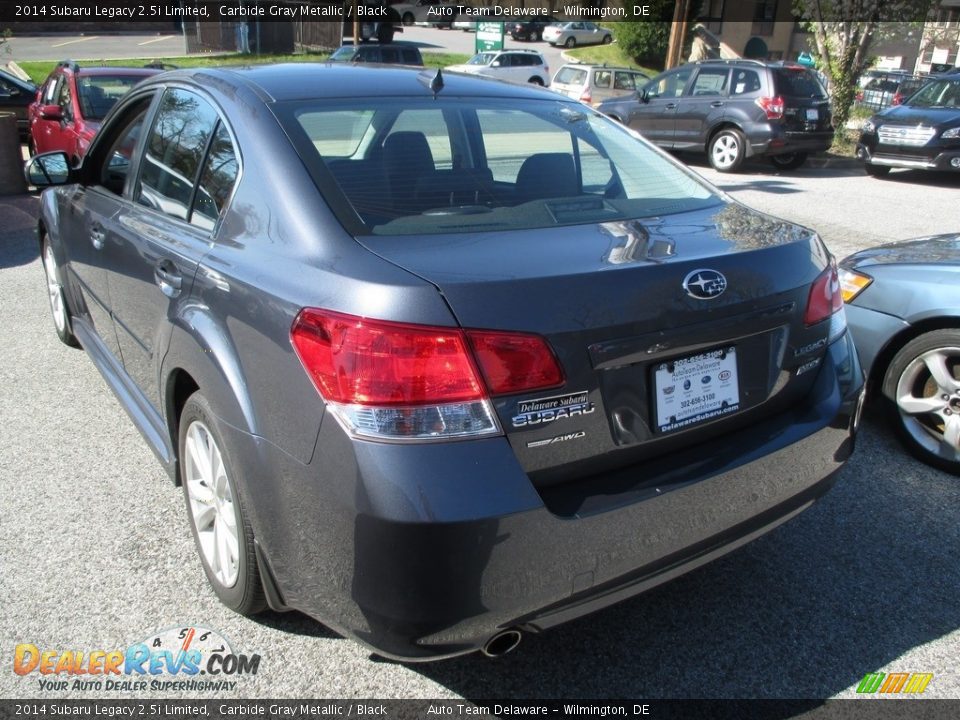 2014 Subaru Legacy 2.5i Limited Carbide Gray Metallic / Black Photo #4