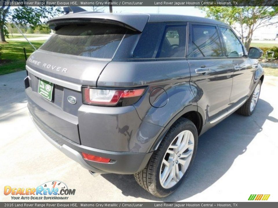 2016 Land Rover Range Rover Evoque HSE Waitomo Grey Metalllic / Cirrus/Lunar Photo #7