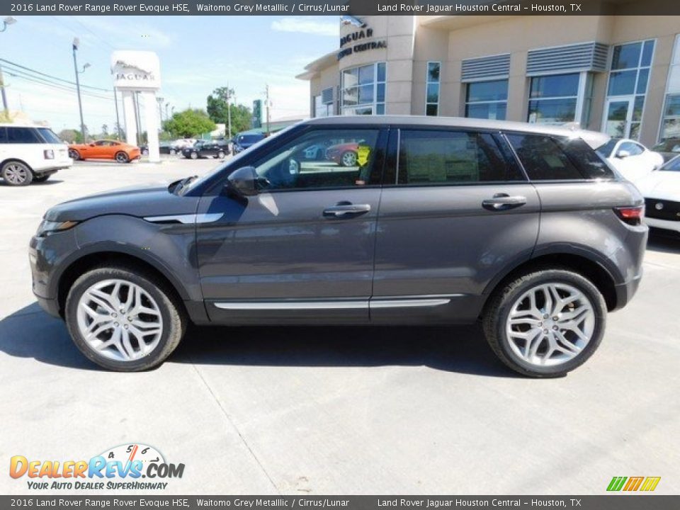 2016 Land Rover Range Rover Evoque HSE Waitomo Grey Metalllic / Cirrus/Lunar Photo #10