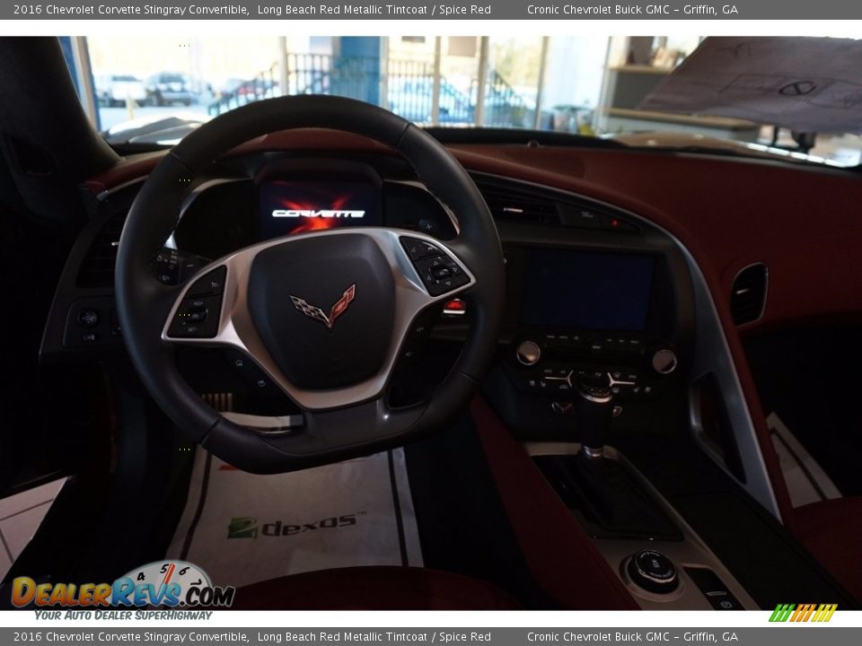 2016 Chevrolet Corvette Stingray Convertible Long Beach Red Metallic Tintcoat / Spice Red Photo #9