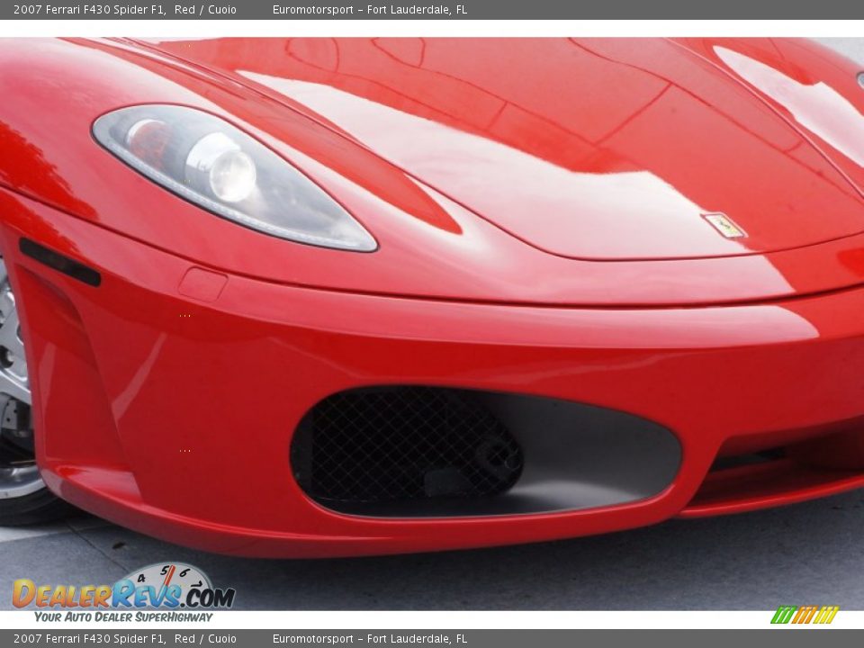2007 Ferrari F430 Spider F1 Red / Cuoio Photo #15