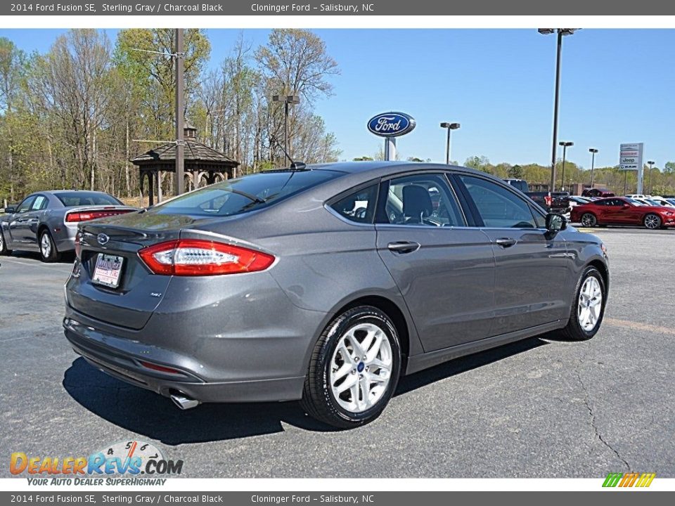 2014 Ford Fusion SE Sterling Gray / Charcoal Black Photo #3