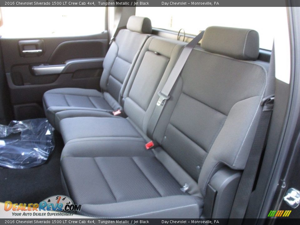 2016 Chevrolet Silverado 1500 LT Crew Cab 4x4 Tungsten Metallic / Jet Black Photo #12
