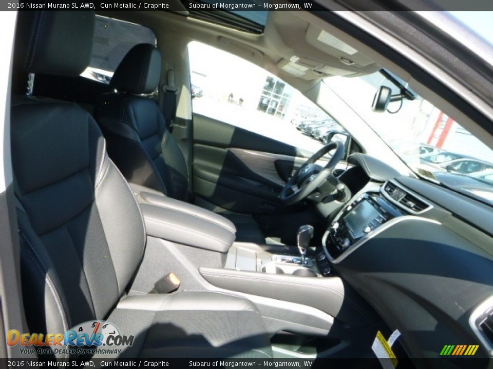 2016 Nissan Murano SL AWD Gun Metallic / Graphite Photo #3