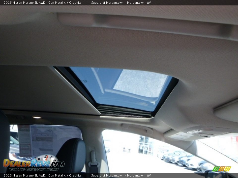2016 Nissan Murano SL AWD Gun Metallic / Graphite Photo #4