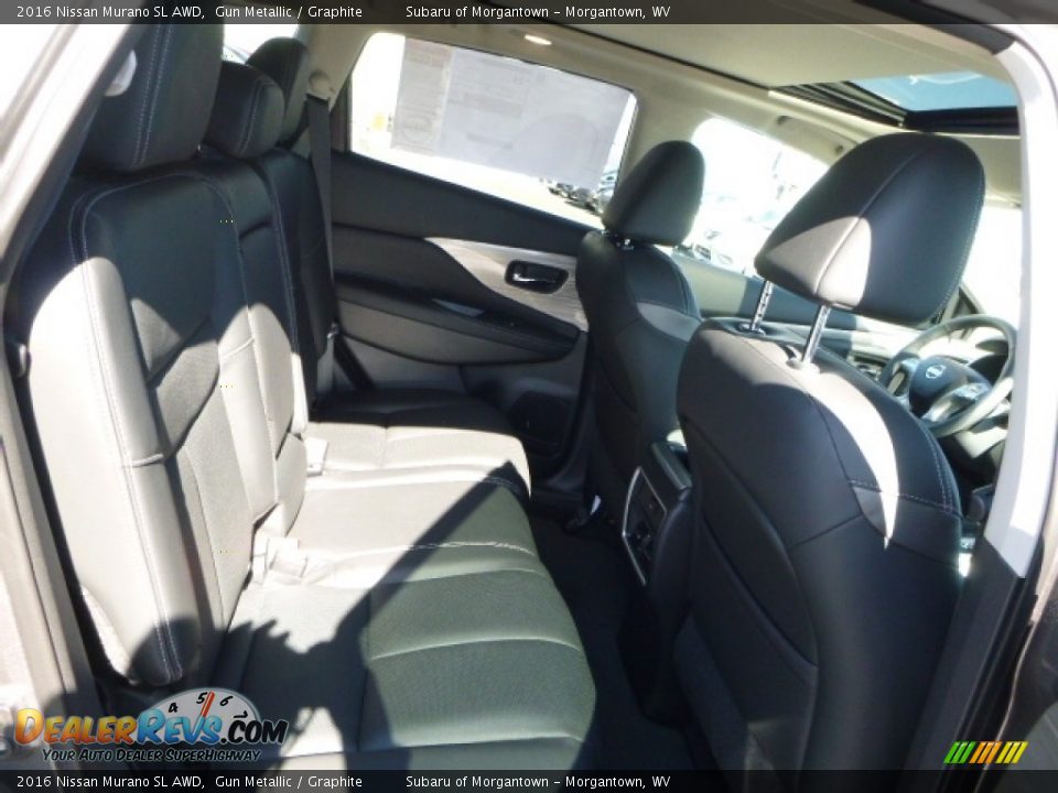 2016 Nissan Murano SL AWD Gun Metallic / Graphite Photo #5
