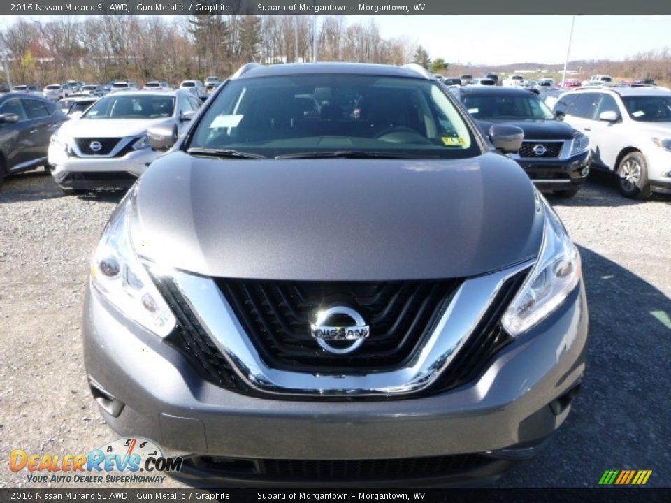 2016 Nissan Murano SL AWD Gun Metallic / Graphite Photo #11