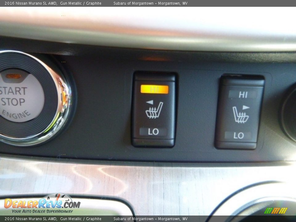 2016 Nissan Murano SL AWD Gun Metallic / Graphite Photo #17