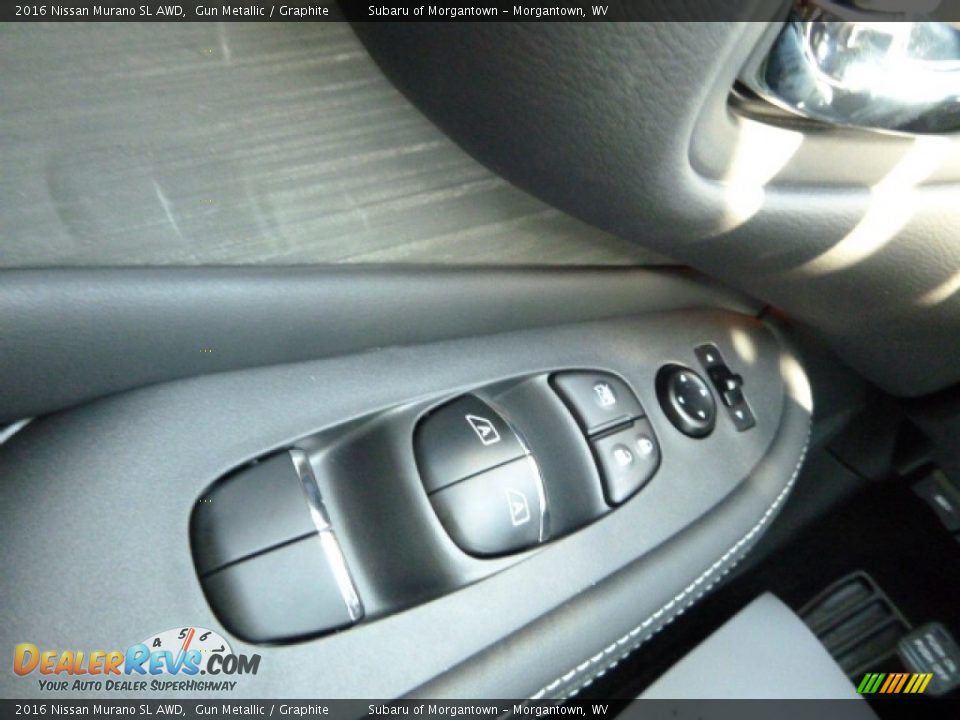 2016 Nissan Murano SL AWD Gun Metallic / Graphite Photo #20