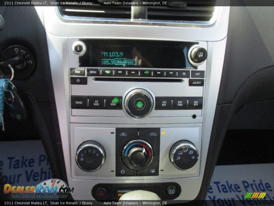 2011 Chevrolet Malibu LT Silver Ice Metallic / Ebony Photo #27