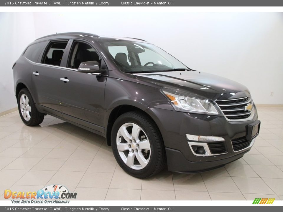 2016 Chevrolet Traverse LT AWD Tungsten Metallic / Ebony Photo #1