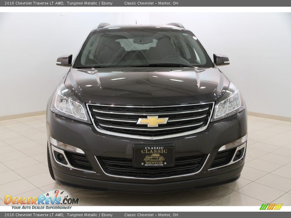 2016 Chevrolet Traverse LT AWD Tungsten Metallic / Ebony Photo #2