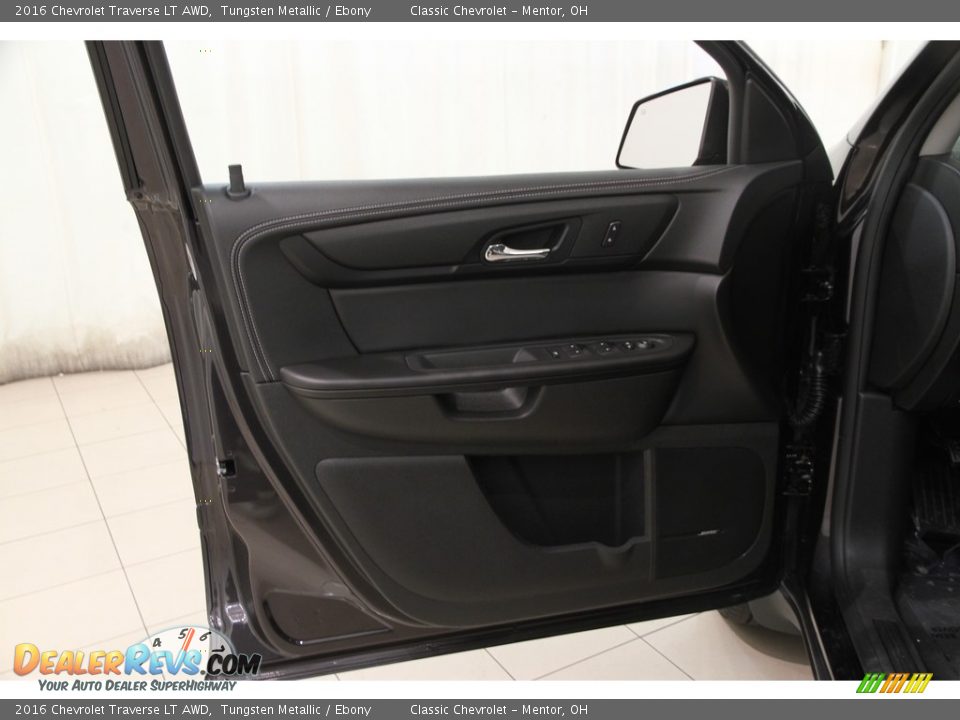 2016 Chevrolet Traverse LT AWD Tungsten Metallic / Ebony Photo #4