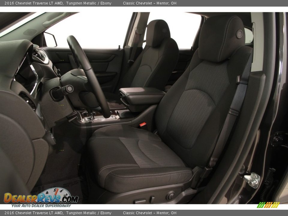 2016 Chevrolet Traverse LT AWD Tungsten Metallic / Ebony Photo #5