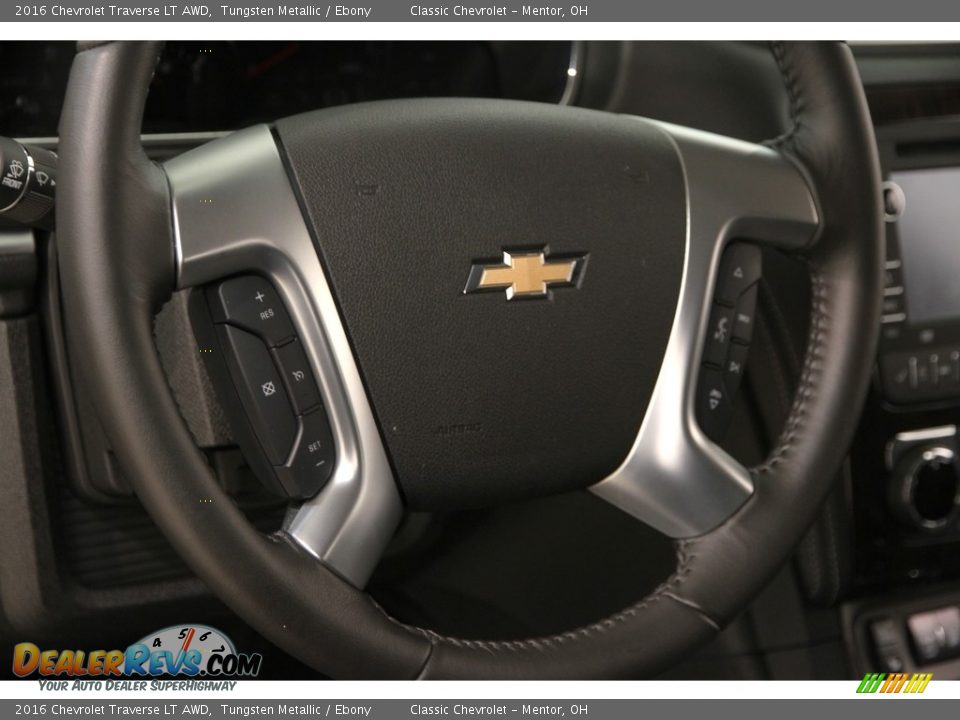 2016 Chevrolet Traverse LT AWD Tungsten Metallic / Ebony Photo #6
