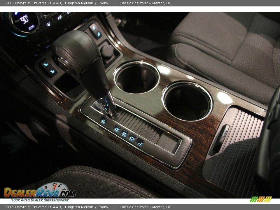 2016 Chevrolet Traverse LT AWD Tungsten Metallic / Ebony Photo #10