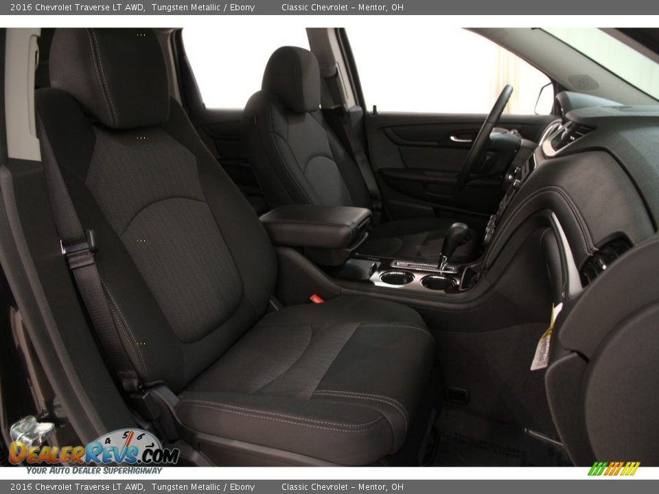 2016 Chevrolet Traverse LT AWD Tungsten Metallic / Ebony Photo #11