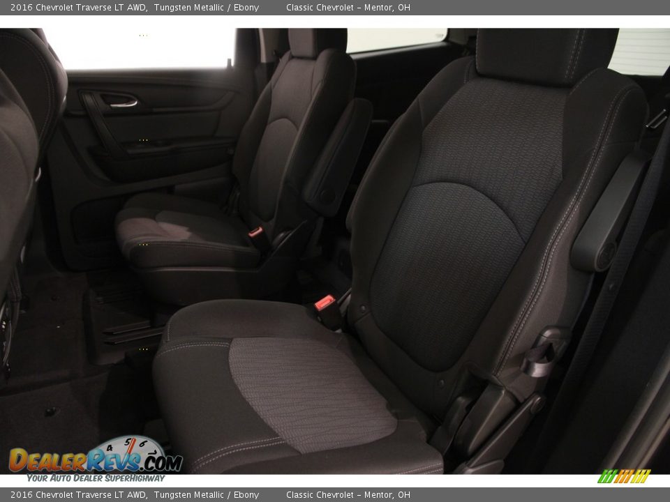 2016 Chevrolet Traverse LT AWD Tungsten Metallic / Ebony Photo #12