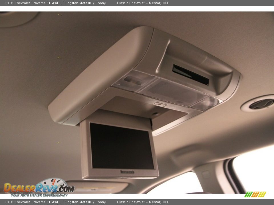 2016 Chevrolet Traverse LT AWD Tungsten Metallic / Ebony Photo #14