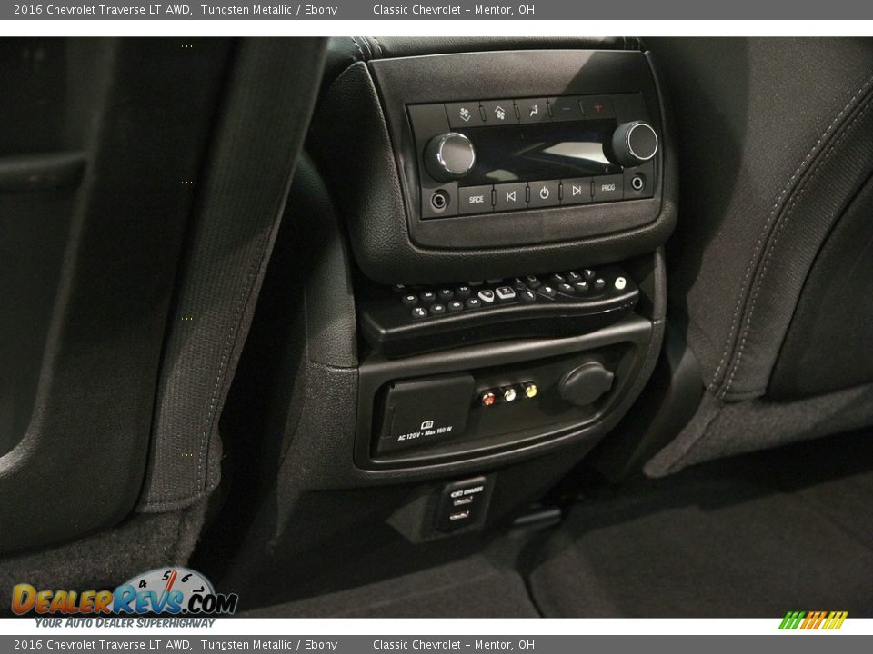 2016 Chevrolet Traverse LT AWD Tungsten Metallic / Ebony Photo #15