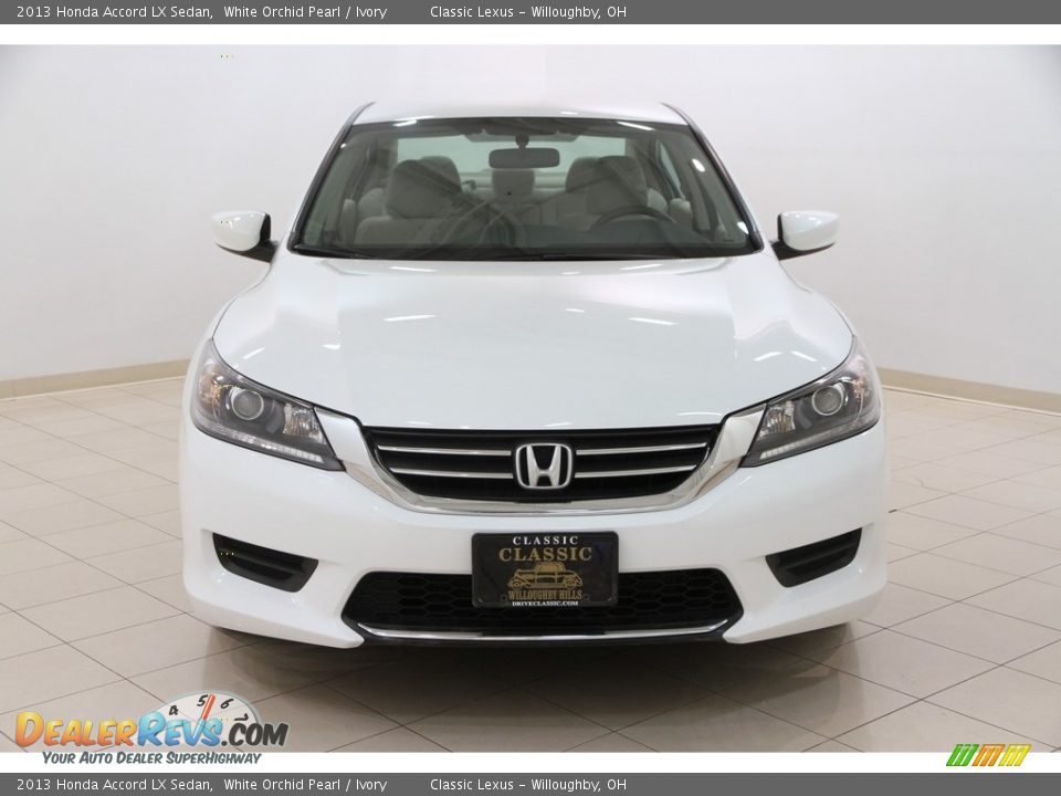 2013 Honda Accord LX Sedan White Orchid Pearl / Ivory Photo #2