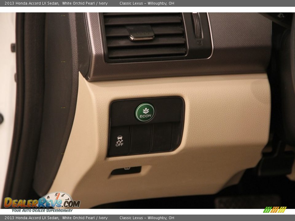 2013 Honda Accord LX Sedan White Orchid Pearl / Ivory Photo #5