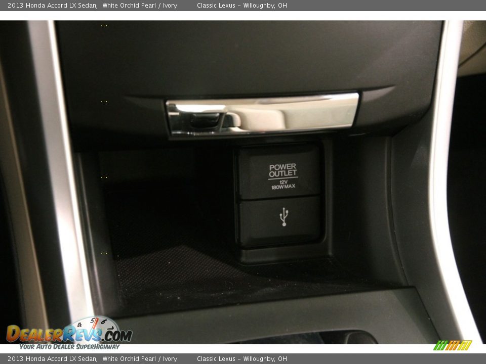 2013 Honda Accord LX Sedan White Orchid Pearl / Ivory Photo #12