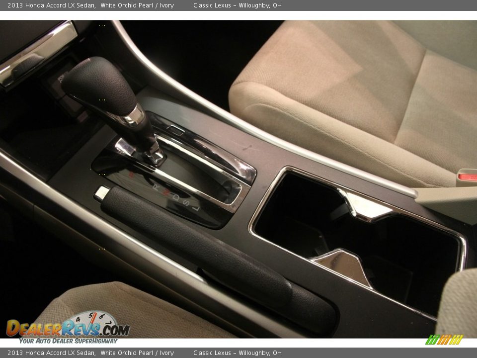 2013 Honda Accord LX Sedan White Orchid Pearl / Ivory Photo #13