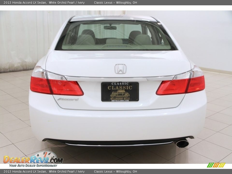 2013 Honda Accord LX Sedan White Orchid Pearl / Ivory Photo #19