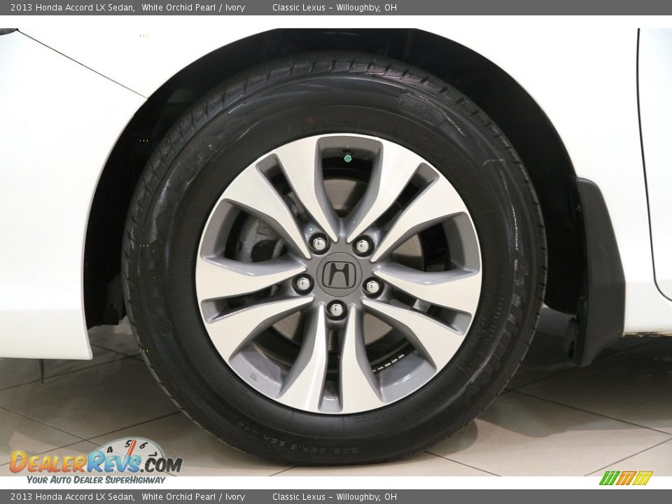 2013 Honda Accord LX Sedan White Orchid Pearl / Ivory Photo #21