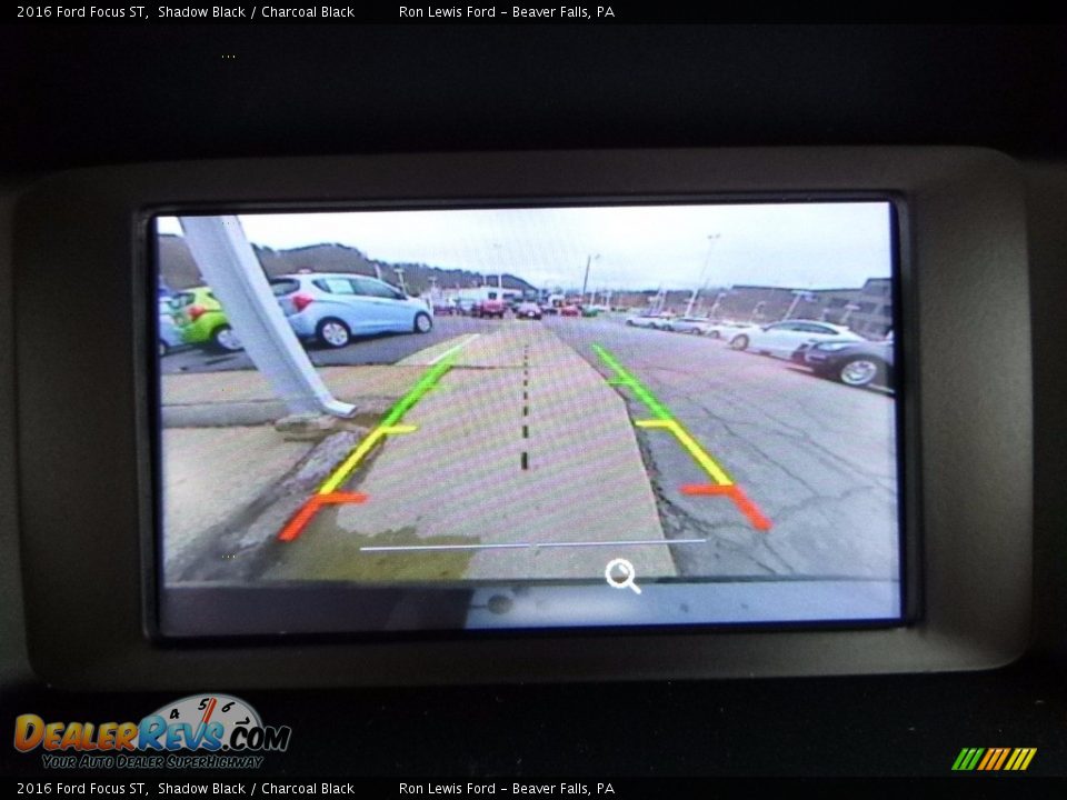 2016 Ford Focus ST Shadow Black / Charcoal Black Photo #19