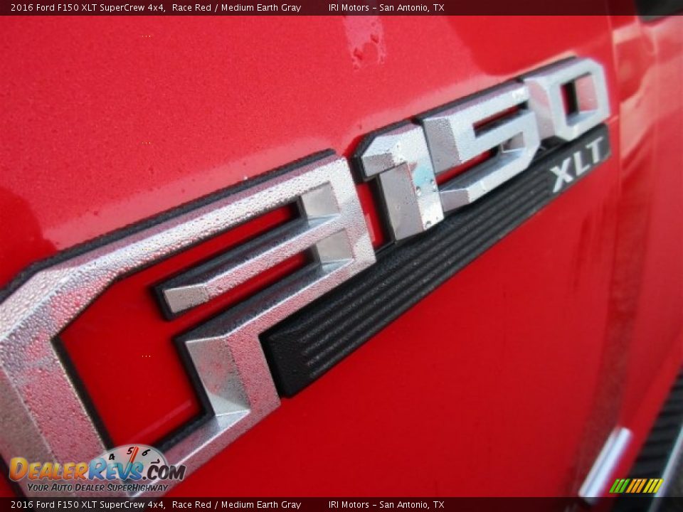 2016 Ford F150 XLT SuperCrew 4x4 Race Red / Medium Earth Gray Photo #3