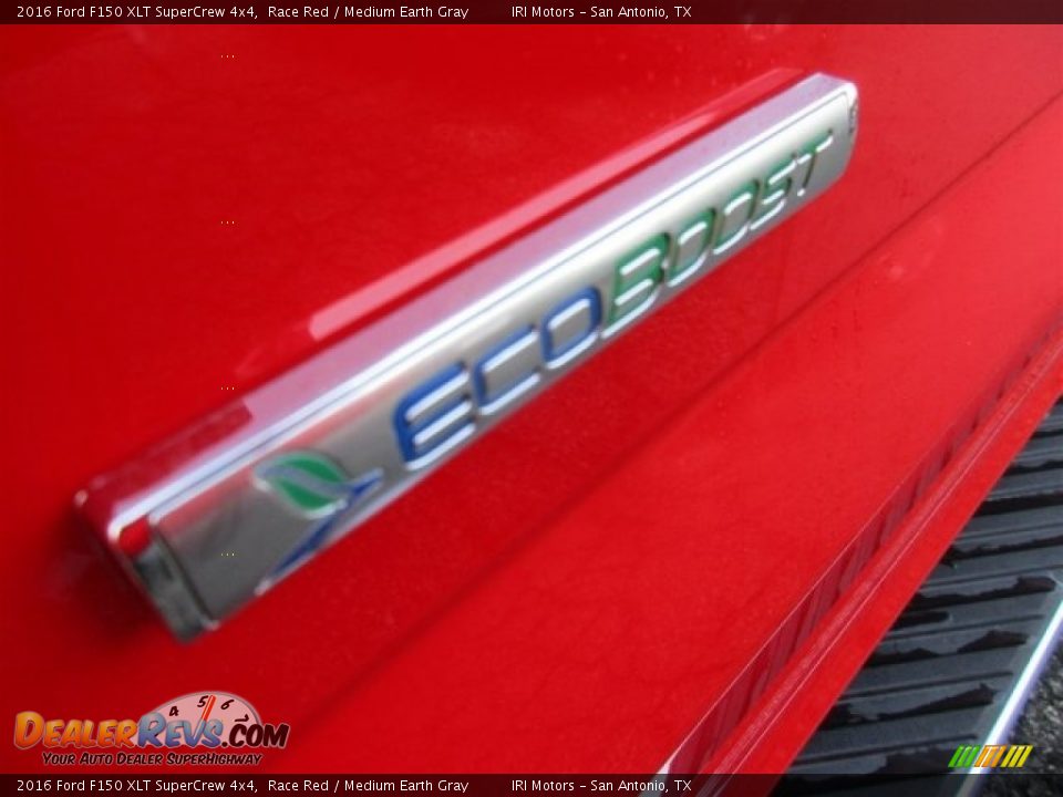 2016 Ford F150 XLT SuperCrew 4x4 Race Red / Medium Earth Gray Photo #4