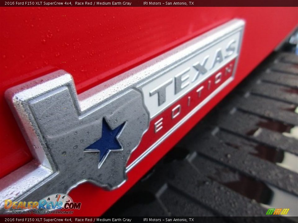 2016 Ford F150 XLT SuperCrew 4x4 Race Red / Medium Earth Gray Photo #7