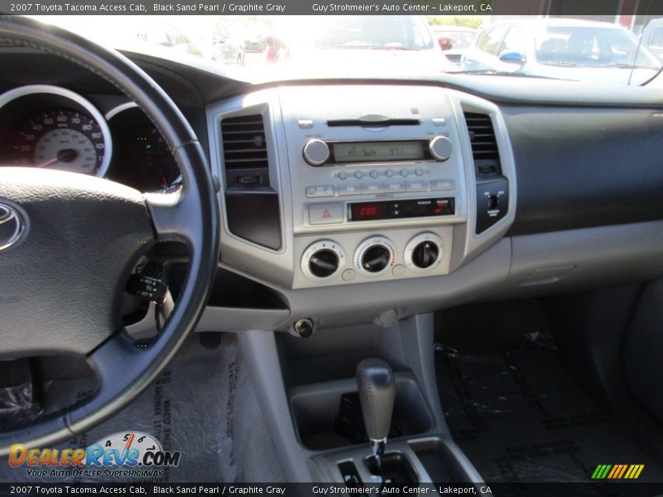2007 Toyota Tacoma Access Cab Black Sand Pearl / Graphite Gray Photo #14
