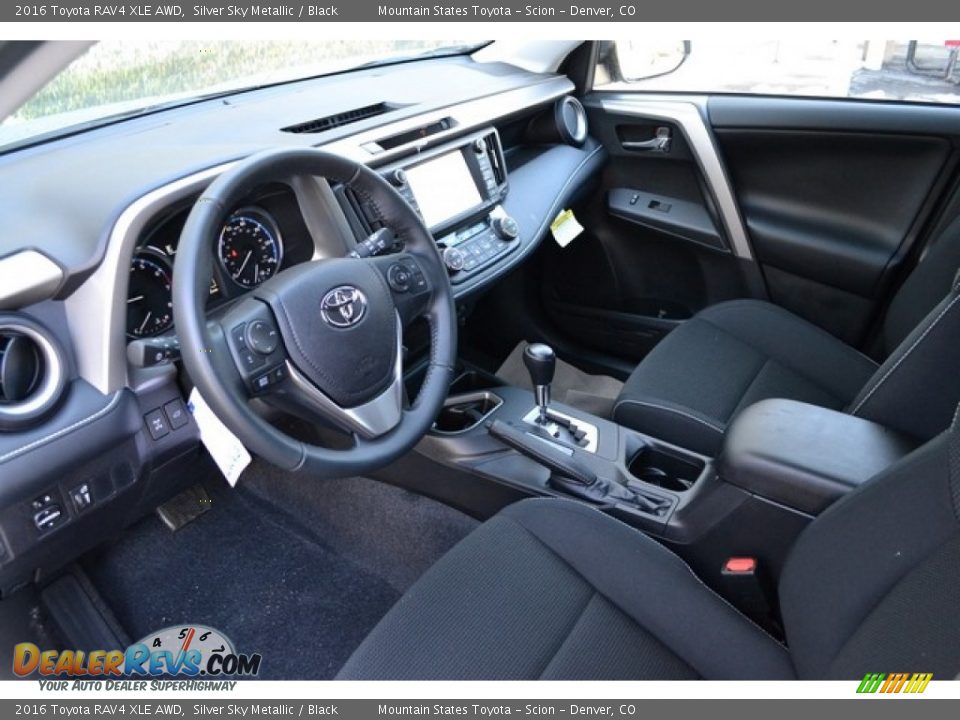 2016 Toyota RAV4 XLE AWD Silver Sky Metallic / Black Photo #5