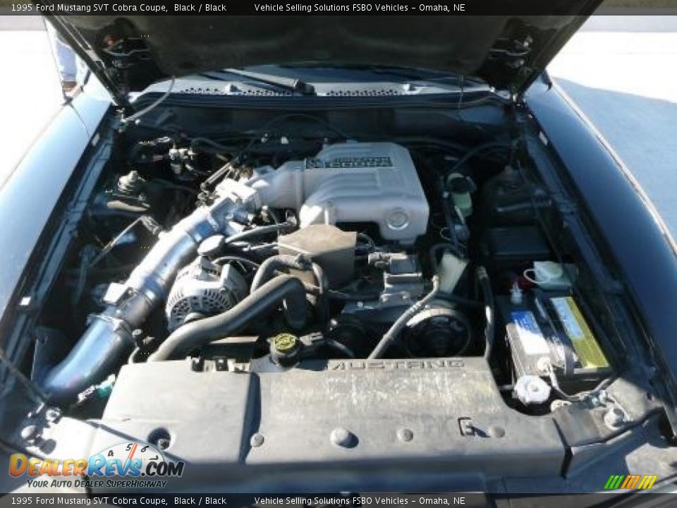 1995 Ford Mustang SVT Cobra Coupe Black / Black Photo #10