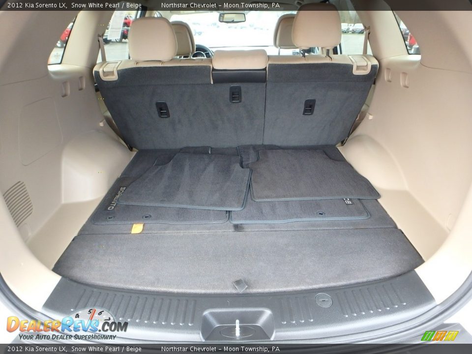 2012 Kia Sorento LX Snow White Pearl / Beige Photo #7