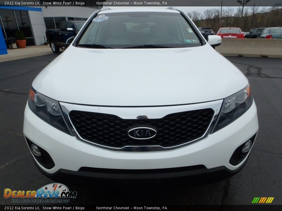 2012 Kia Sorento LX Snow White Pearl / Beige Photo #13